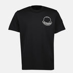 T-shirt T-shirt con logo Moncler Nero Uomini