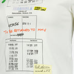 ブランドMm6の女性用白い印刷Tシャツの記事の画像 - 2026年春夏シーズン - 詳細ビュー_1