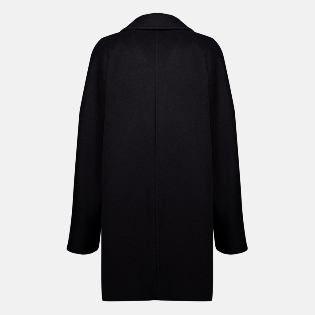 Manteaux Manteau Icon court noir en laine Max Mara Noir Femme
