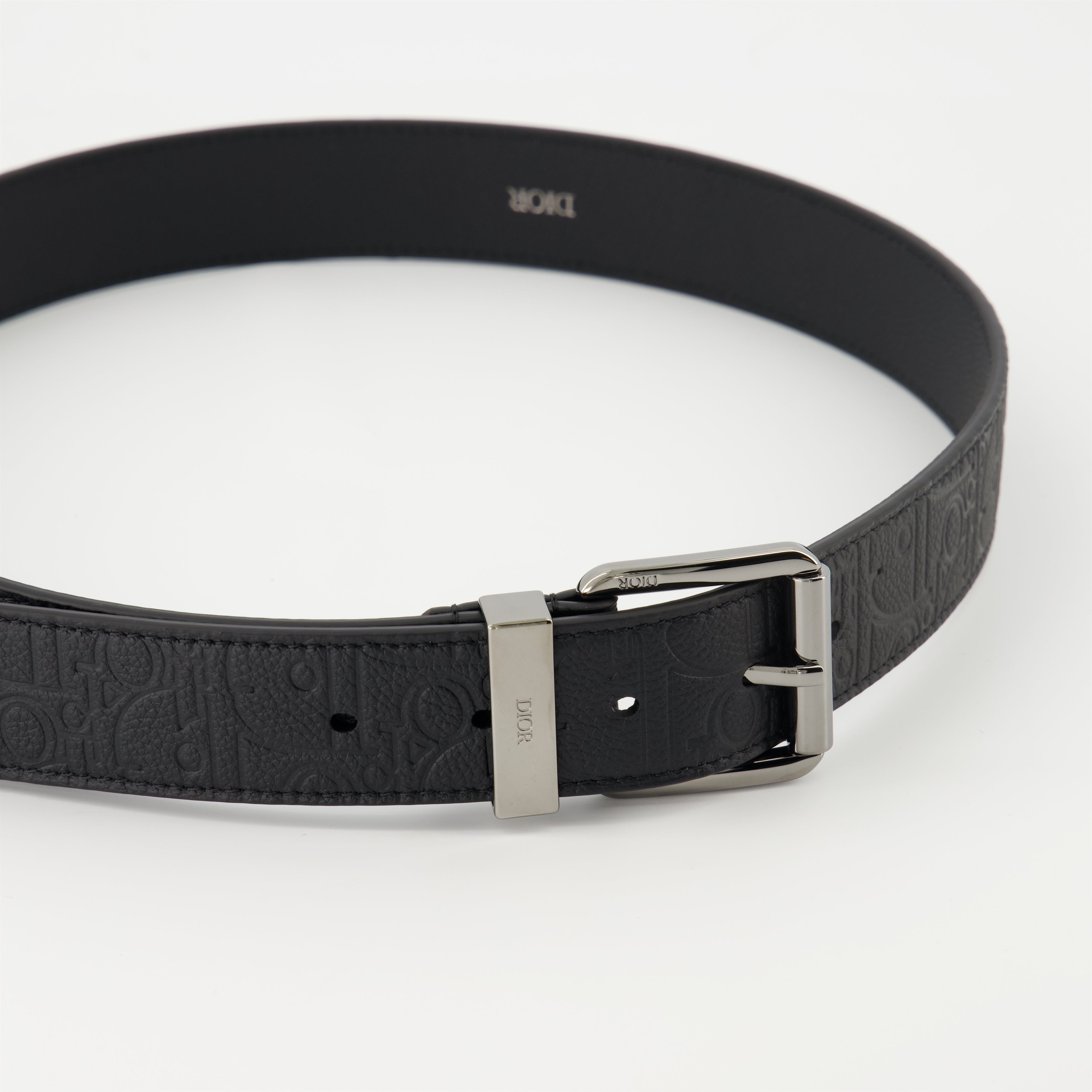 Cintos Cinto Dior Gravity Dior Preto Homme