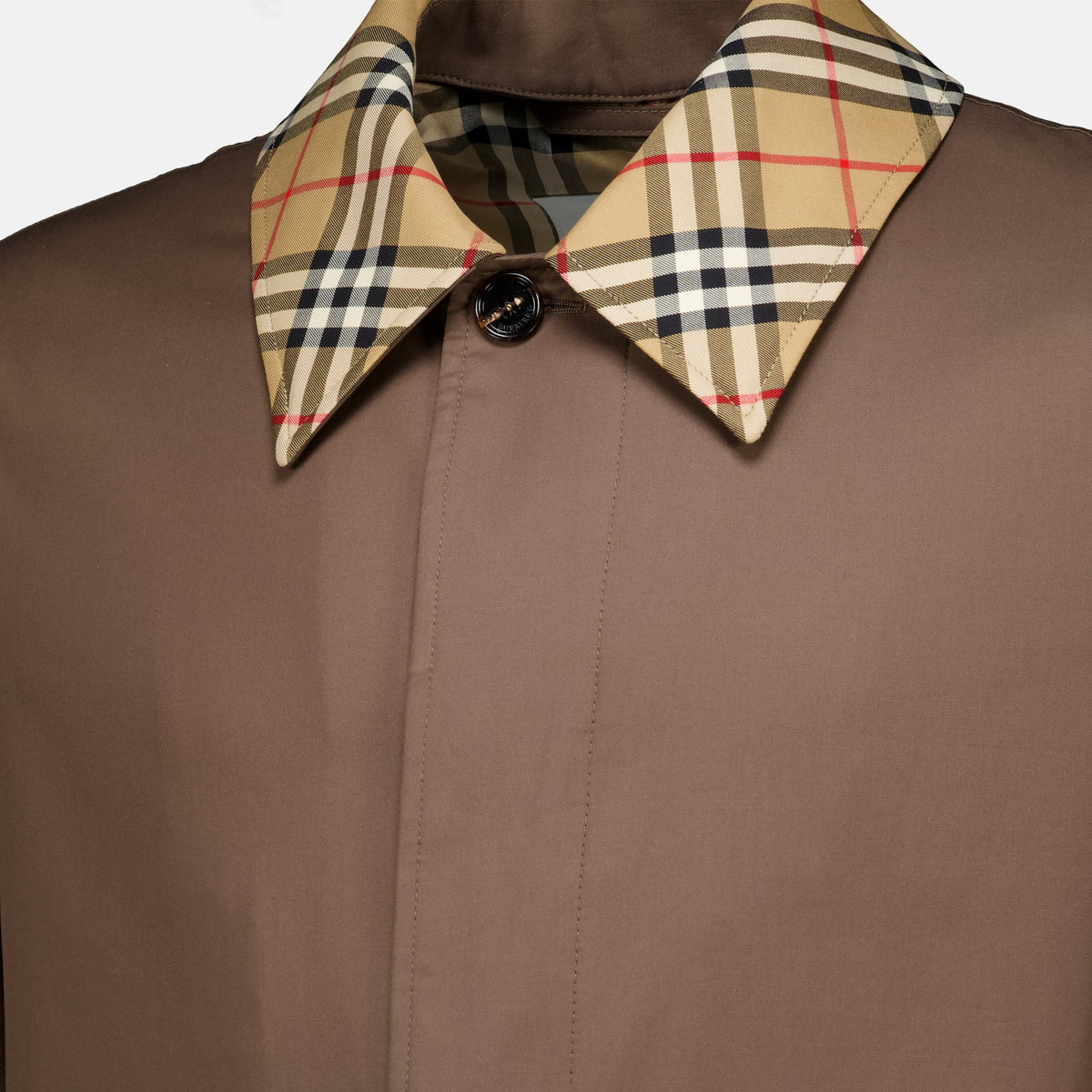 Manteaux Brauner Tottenham Parka Burberry Marron Homme