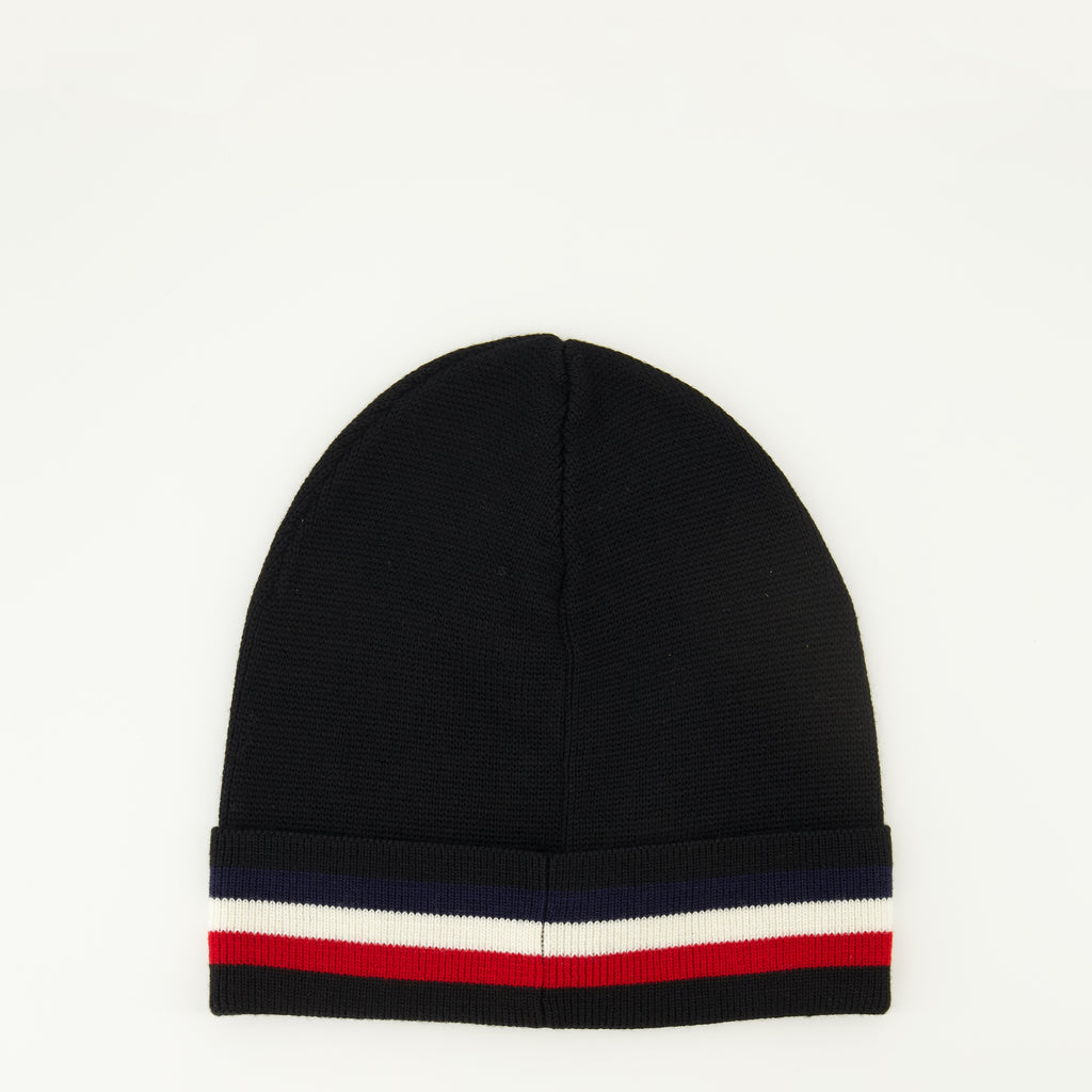 Bild des Moncler-Marken Herren-Trikolore-Mützen - Herbst-Winter 2025 - Rückansicht