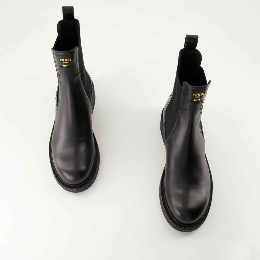 Ankle boots Bottines Fendi Filo Fendi Black Femme