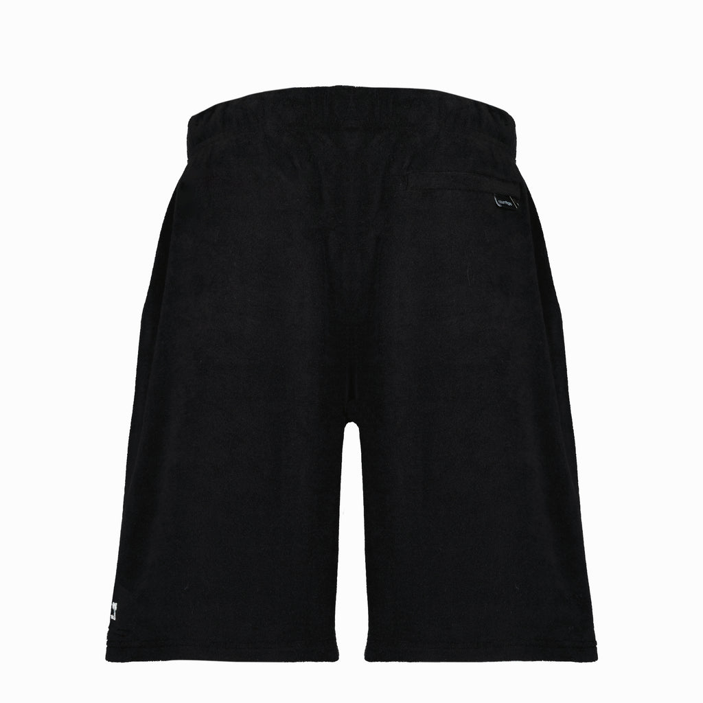 ブランドCourrègesのブラックコットンテリーショートパンツの画像 - メンズ - 2026春夏 - 背面ビュー