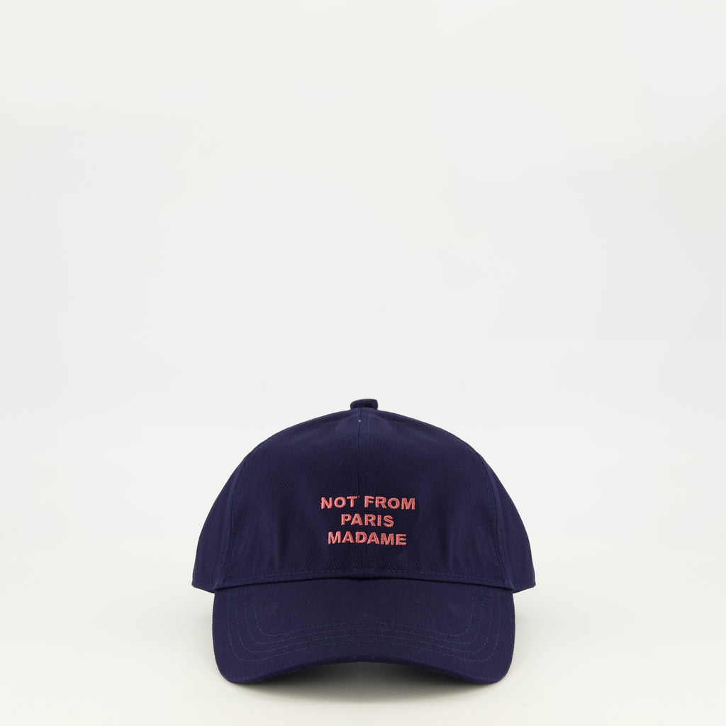 Chapeaux, casquettes et bonnets Navy Slogan Cap Drole De Monsieur Bleu foncé Homme