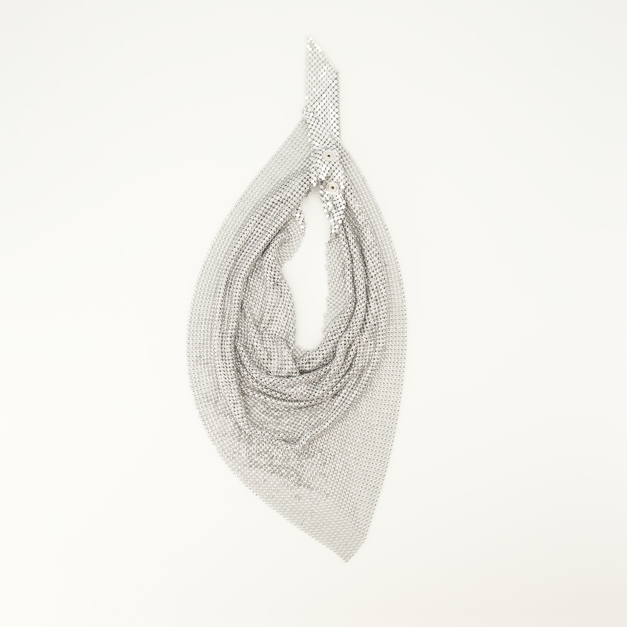 Image de l'article Écharpe pixel de la marque Rabanne pour Femme - Saison Automne-Hiver 2025 - Vue de Dos