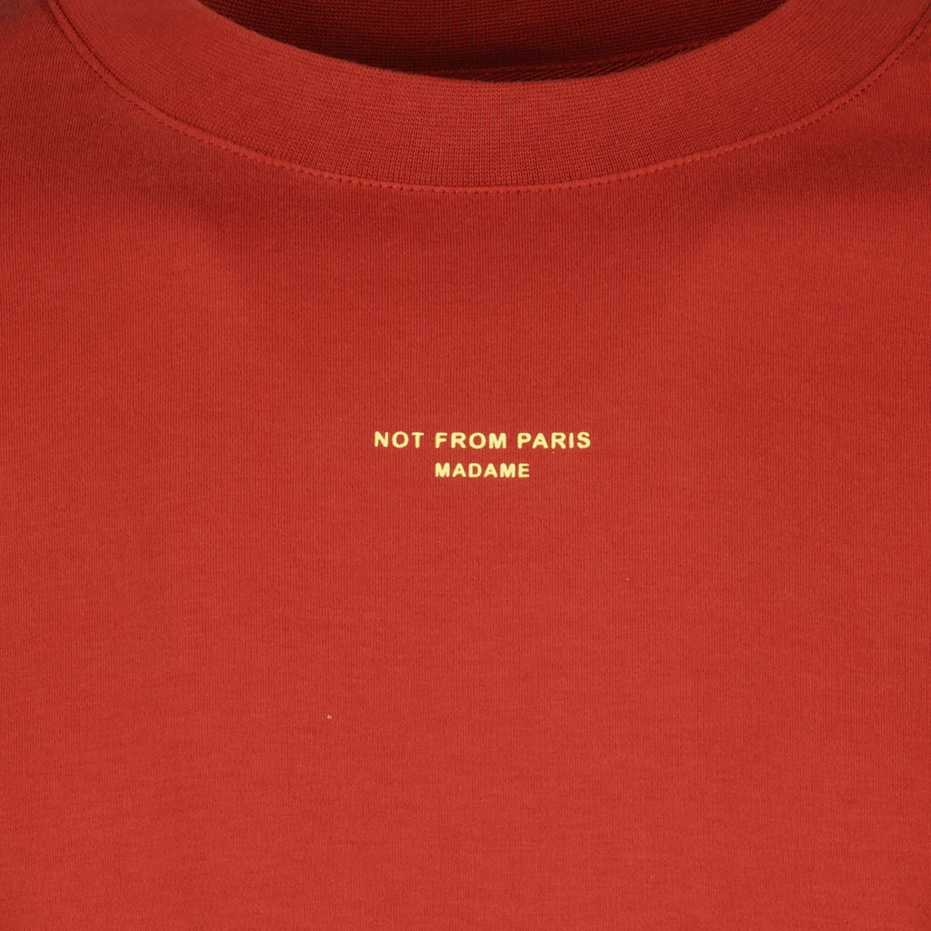 Bild des Artikels Rotes Slogan-T-Shirt der Marke Drole De Monsieur für Herren - Frühjahr-Sommer 2026 - Detaillierte Ansicht_2
