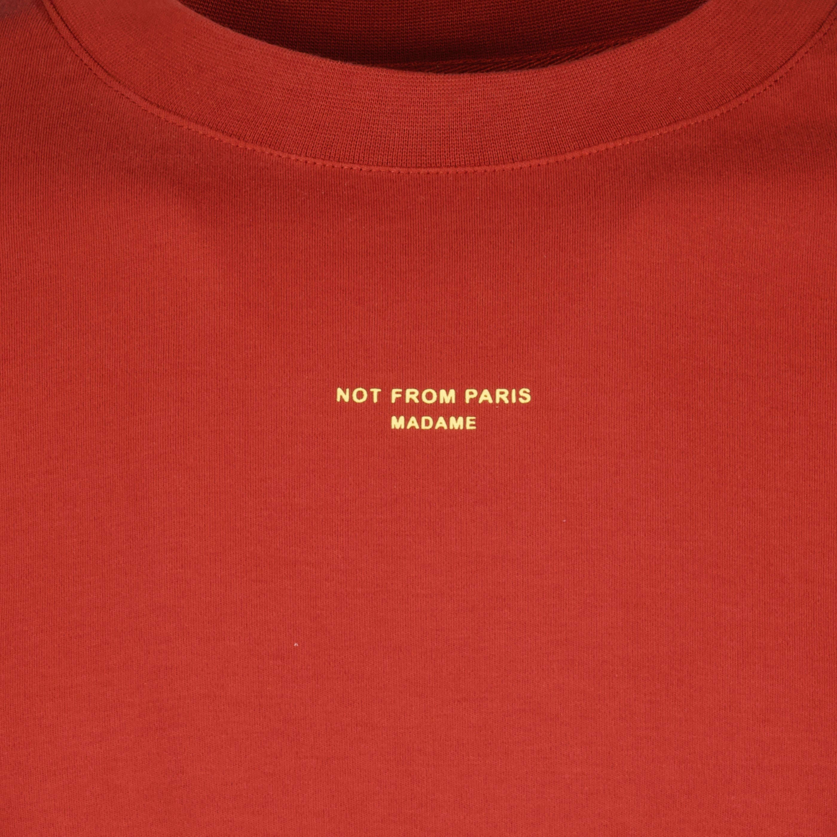 Bild des Artikels Rotes Slogan-T-Shirt der Marke Drole De Monsieur für Herren - Frühjahr-Sommer 2026 - Detaillierte Ansicht_2