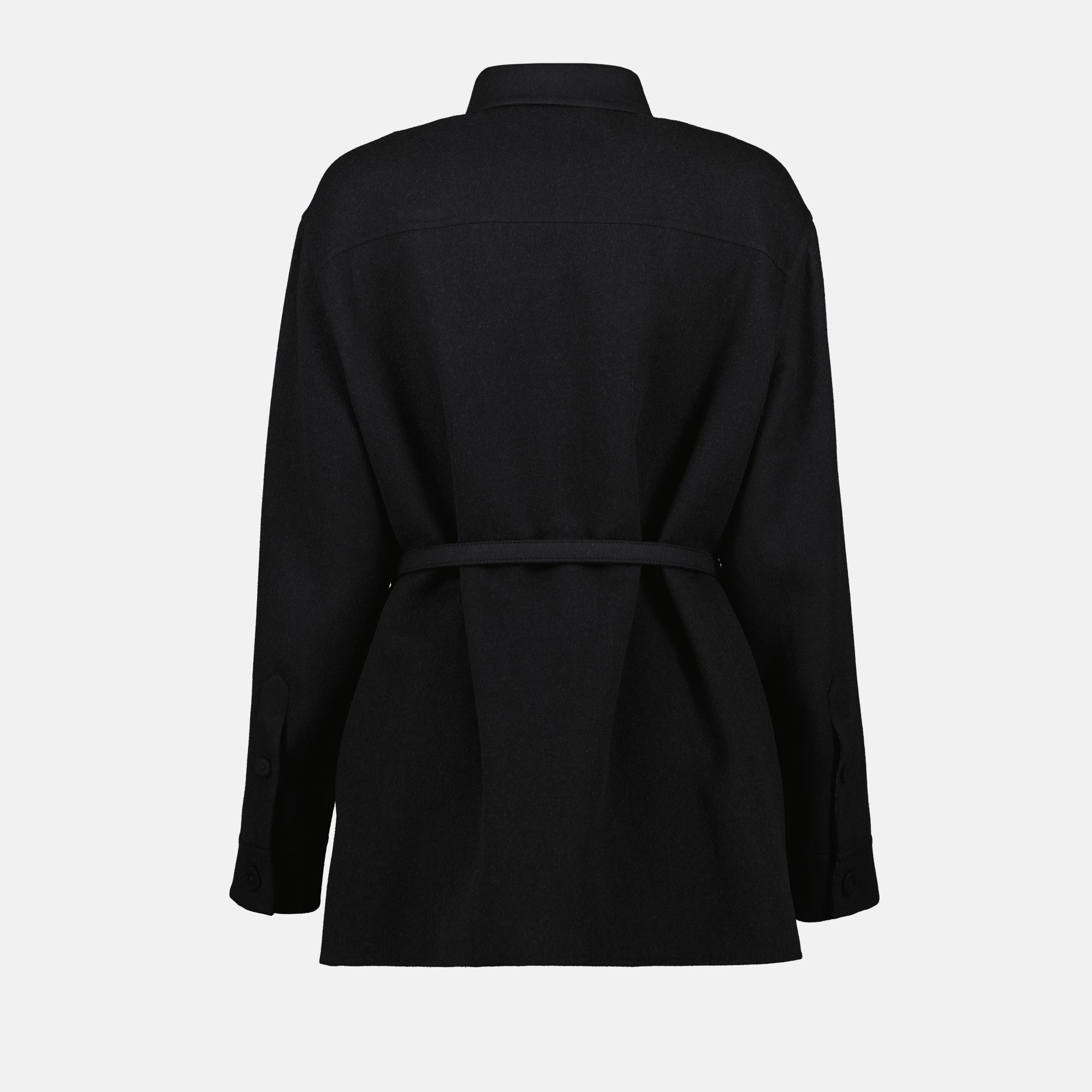 재킷 고투 울 재킷 Fendi 검은색 Femme