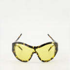 Image de l'article Lunettes de soleil Uma 98 de la marque Christopher Esber pour Femme - Saison Automne-Hiver 2025 - Vue de Face