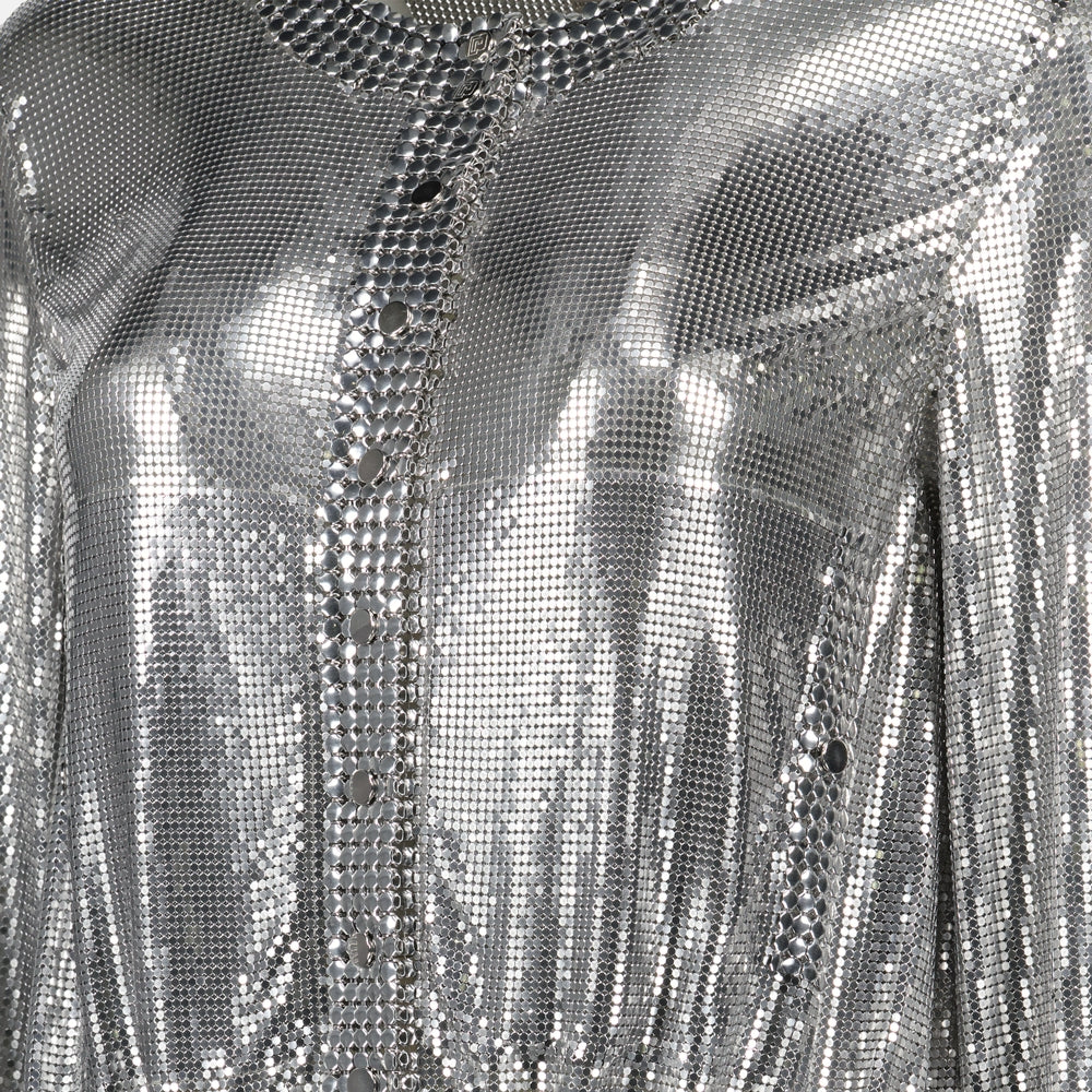 Jackets Bomber argenté Rabanne Silver Femme