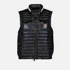 Jaquetas Casaco de Plumas Sem Mangas Gumiane Moncler Grenoble Preto Femme