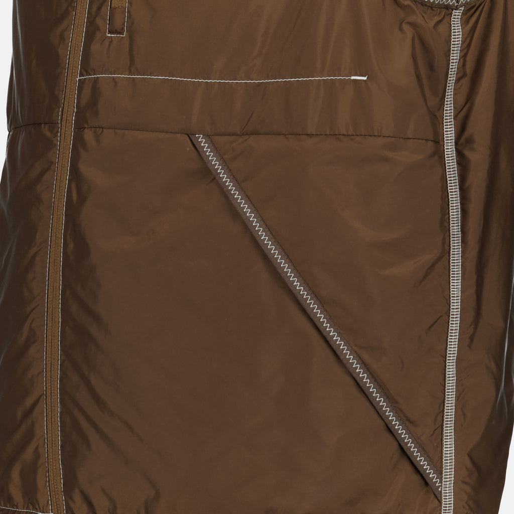 Vestes Gilet Impermeável Ansiei Castanho Moncler Marron Homme