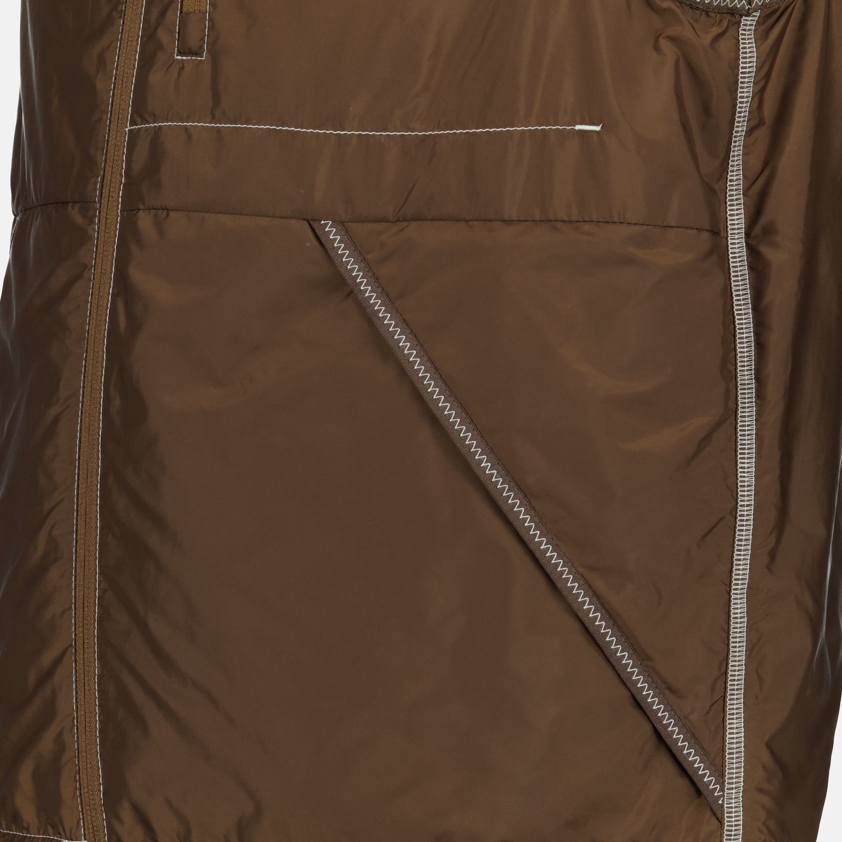 Vestes Gilet Impermeável Ansiei Castanho Moncler Marron Homme