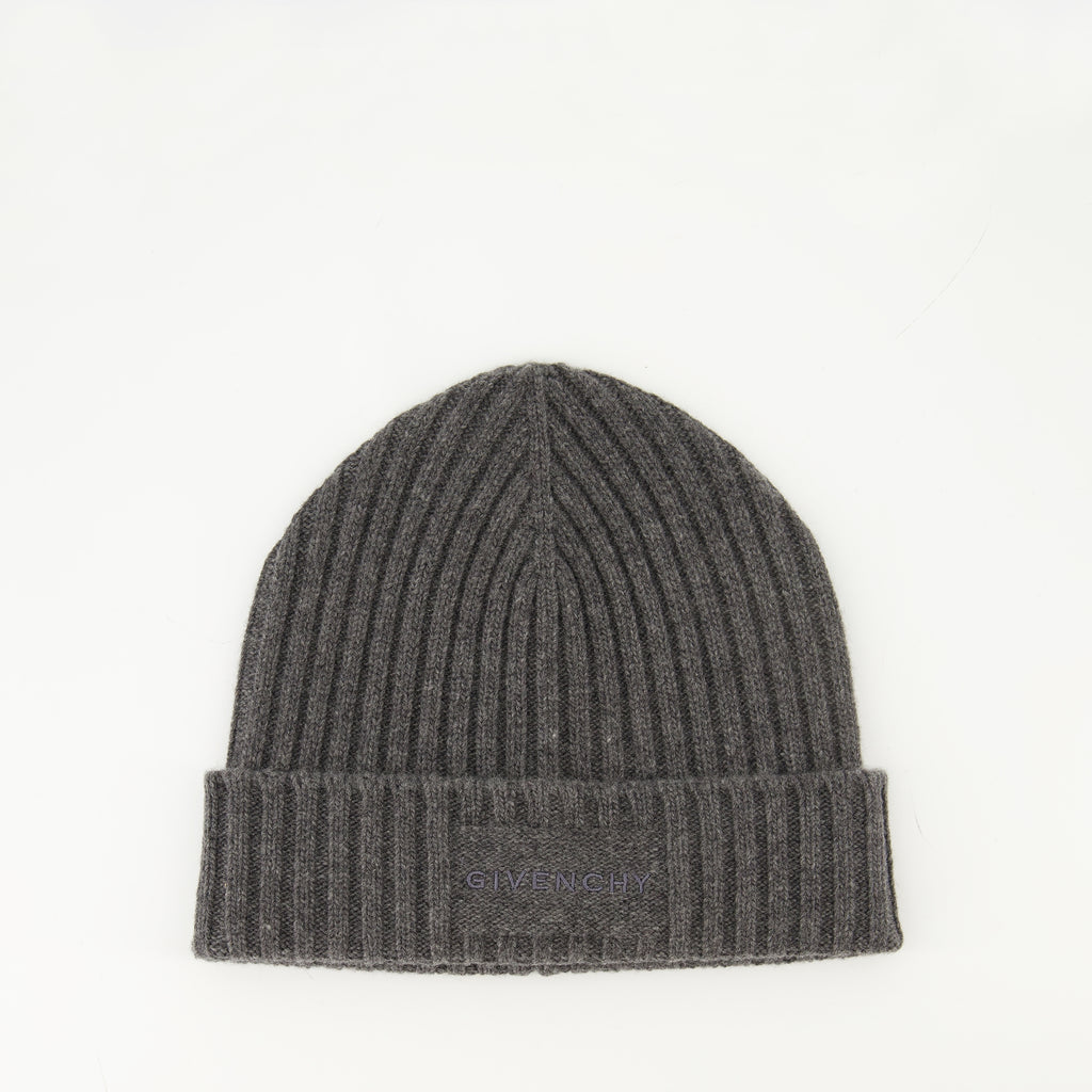 Image of the Givenchy Women's Wool Beanie - Autumn-Winter Season 2025 - Front View