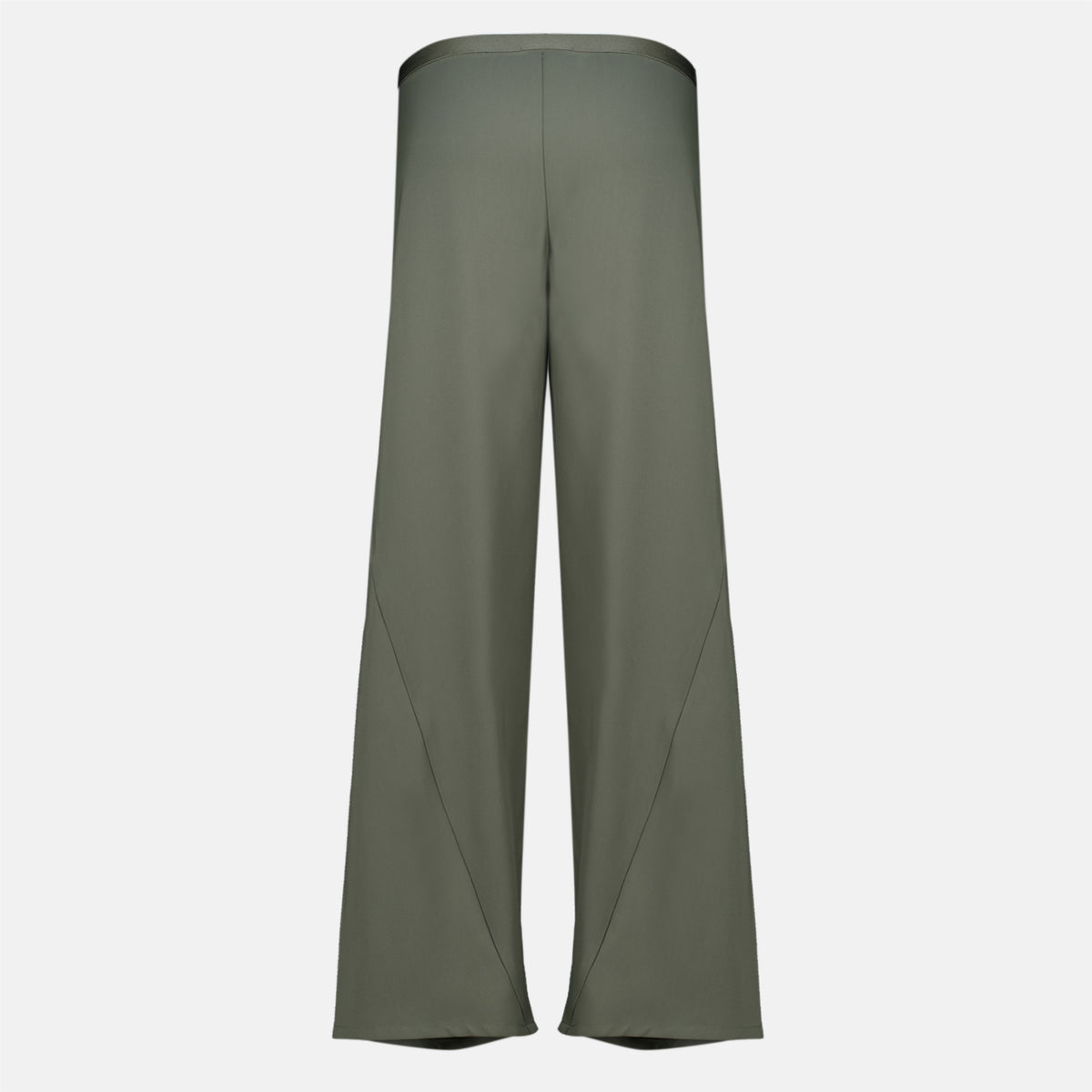 Pantalons Pantalon kaki en crêpe Christopher Esber Vert Femme