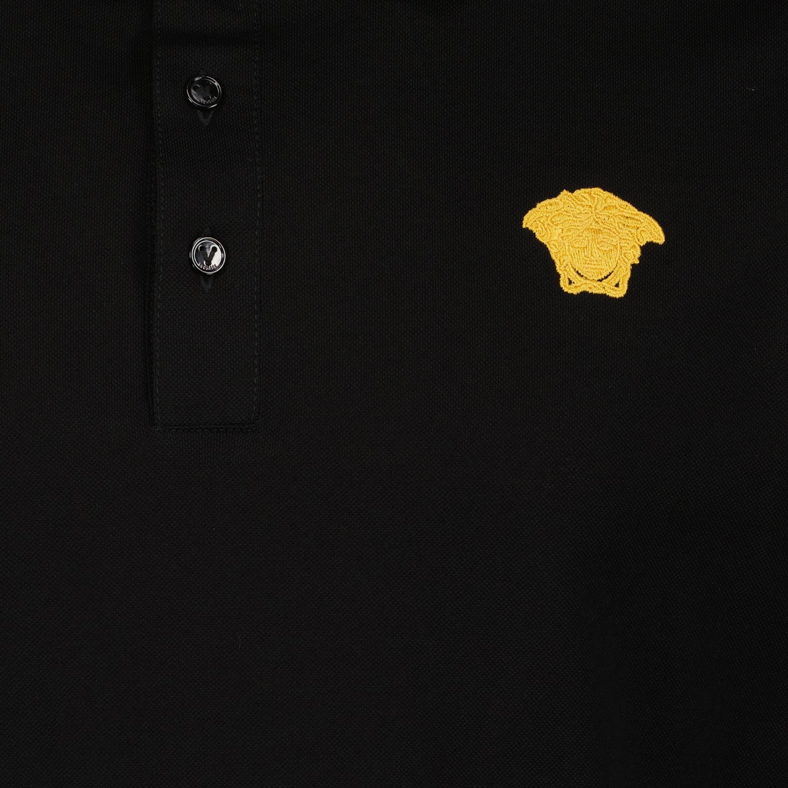Polos Medusa Polo Versace Negro Homme