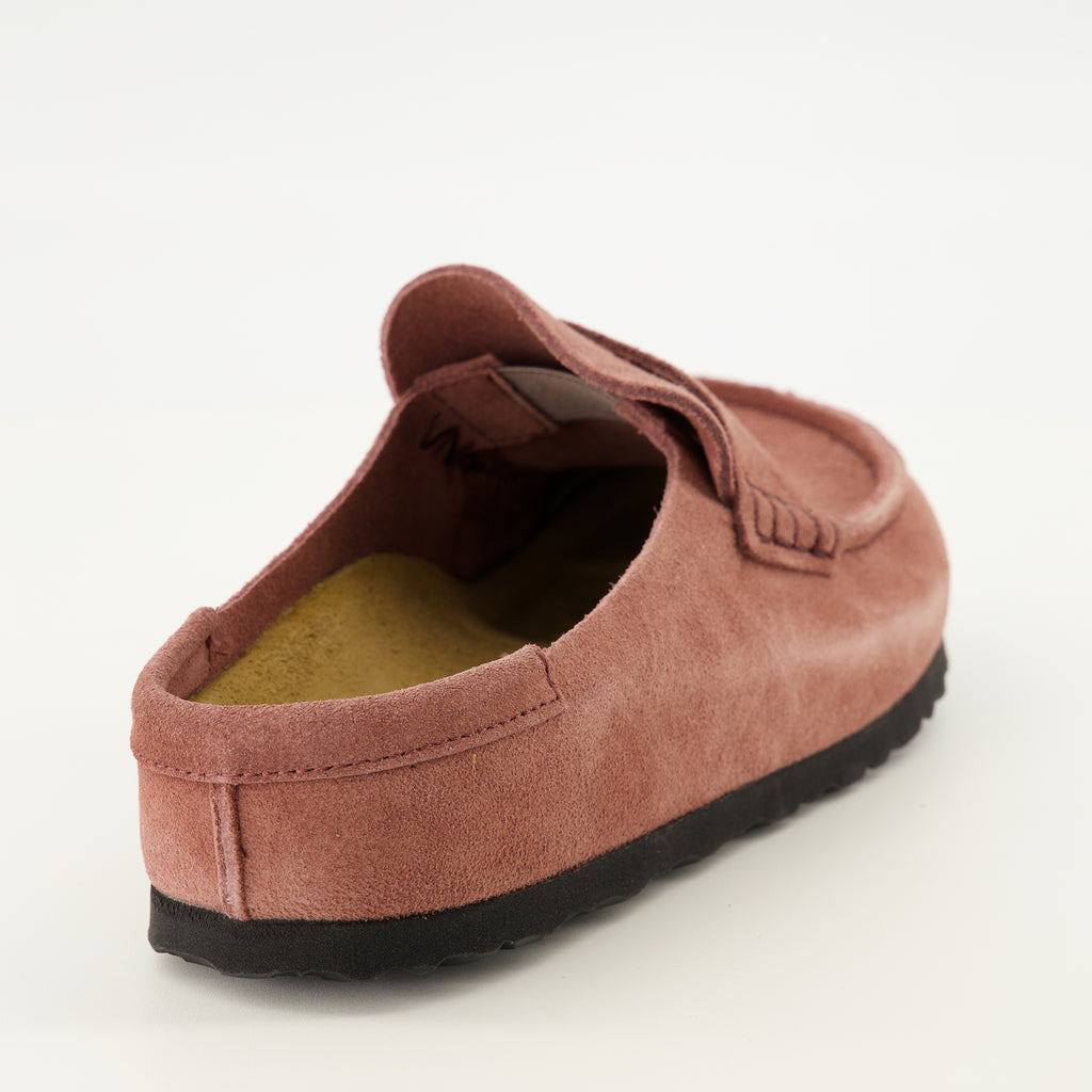 Chaussures ouvertes Mules Naples Wrapped rose Birkenstock Rose Unisexe