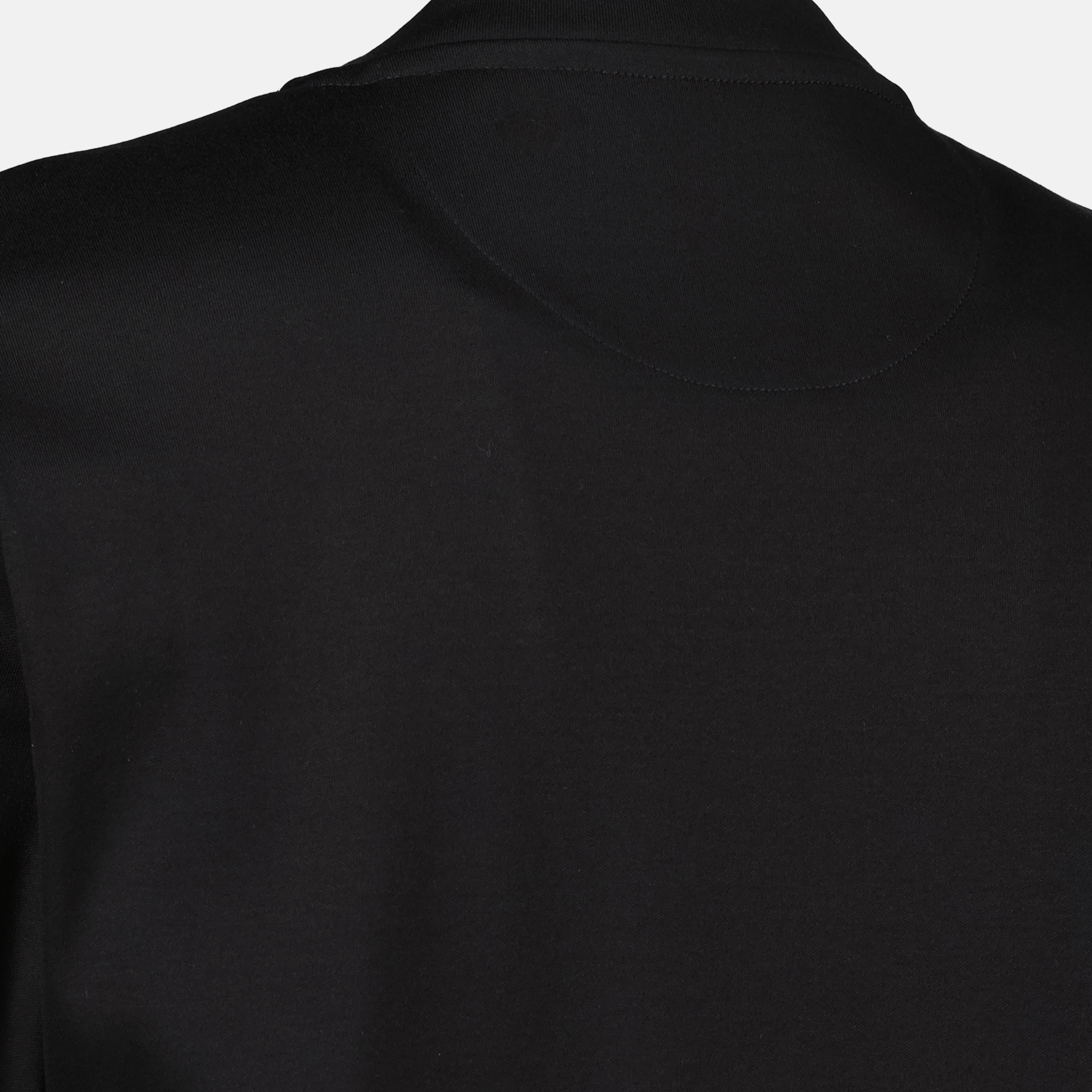 T-shirts Black Printed Cotton T-Shirt Fendi Noir Homme