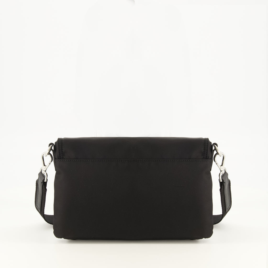 Sacs bandoulière Pequena pochete preta em Re-Nylon Prada Noir Homme