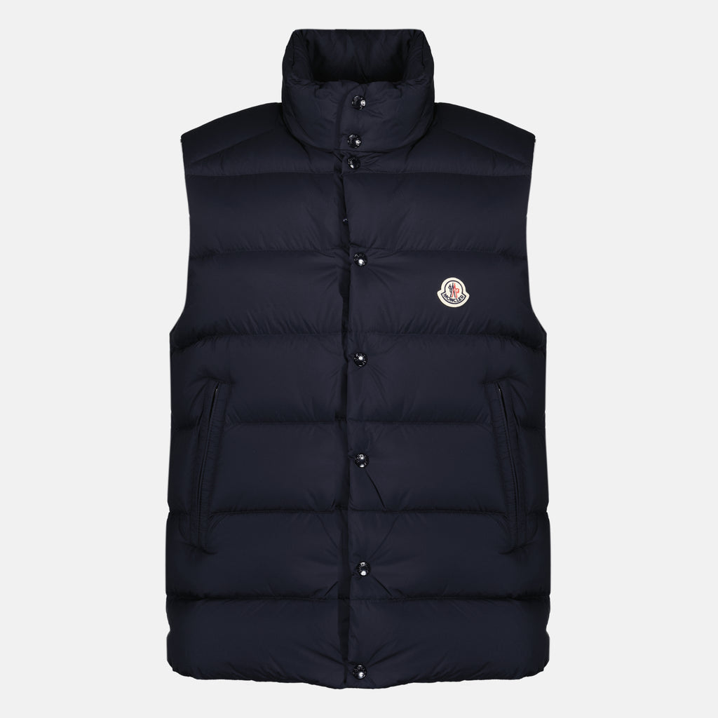 Vestes Doudoune sans manches Tibb bleu marine Moncler Bleu foncé Homme