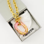 Joyería Collar XL Link Rabanne Oro Femme
