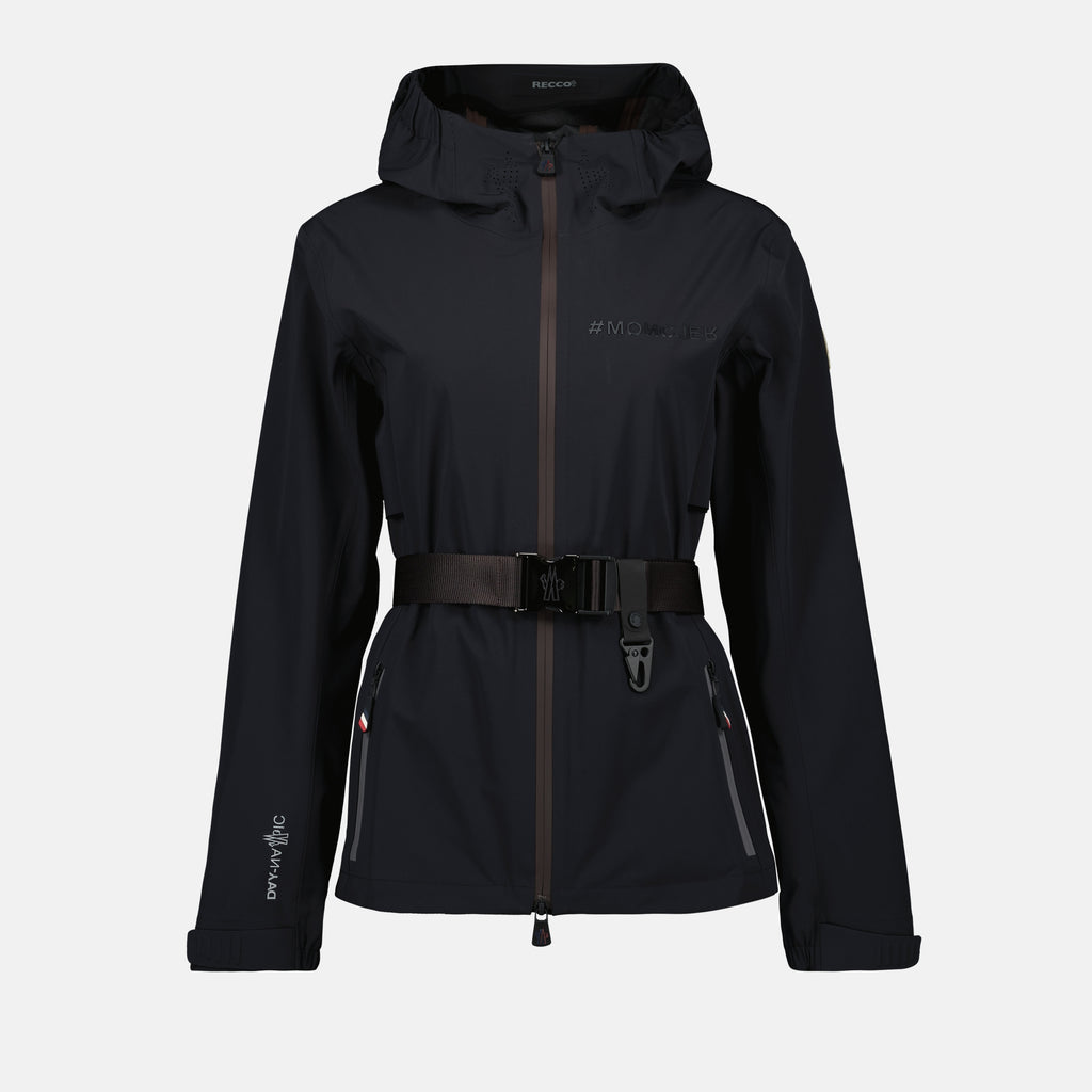 Manteaux Veste imperméable Fex Moncler Grenoble Noir Femme