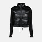 ジャケット Veste zippée matelassée Moncler Grenoble 黒 Femme