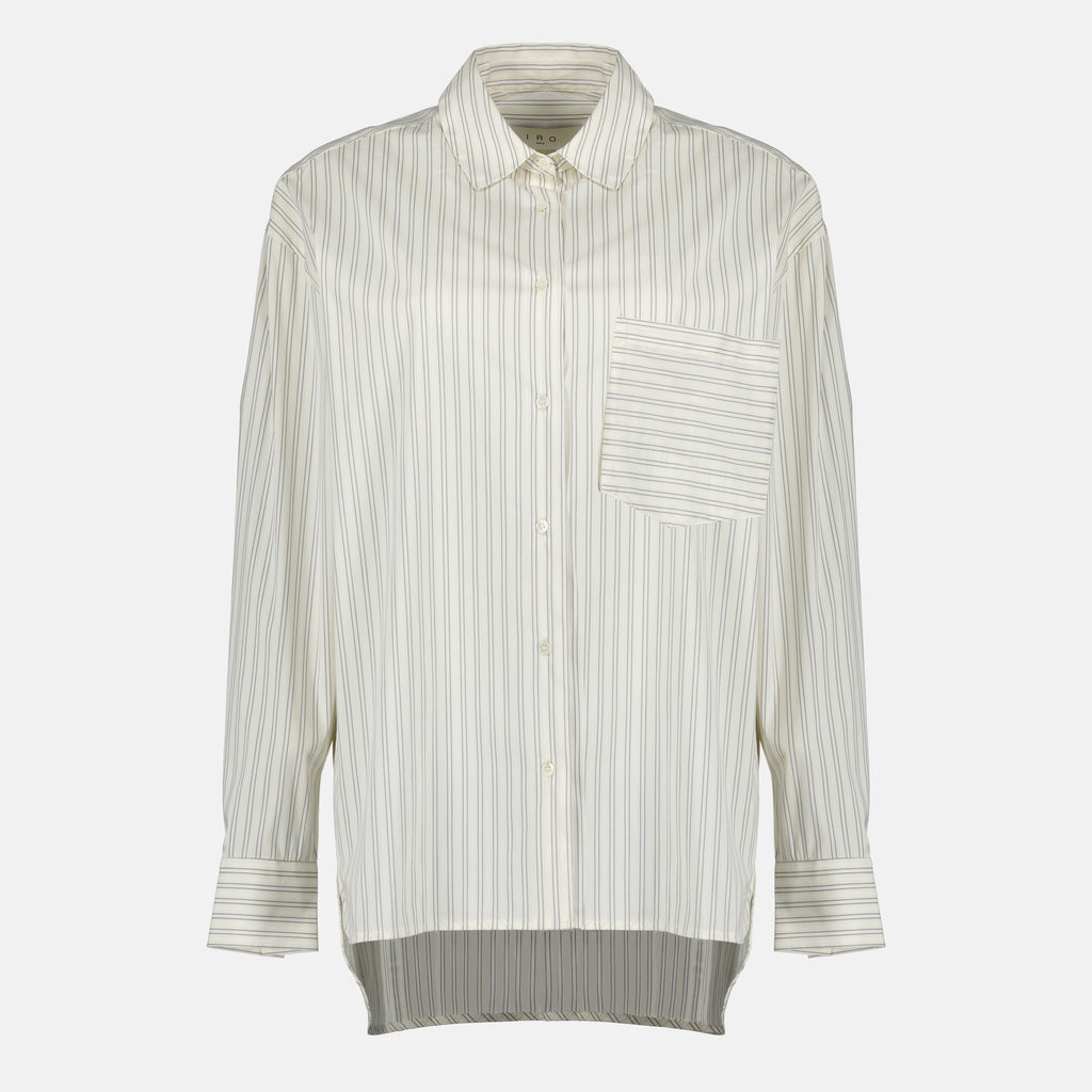 Chemises Camicia Striped Oversized Iro Beige Femme