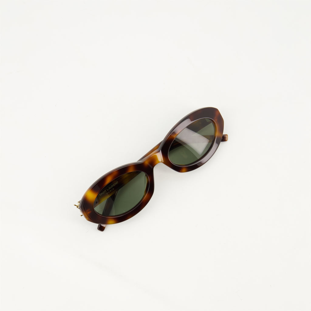 Lunettes Lunettes de soleil SL M136 Saint Laurent Marron Unisexe