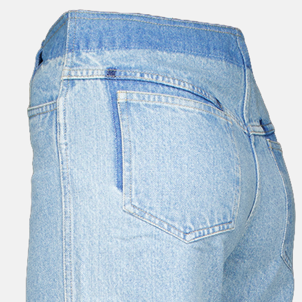 Pantalons Jean en denim bleu destructuré Christopher Esber Bleu Femme