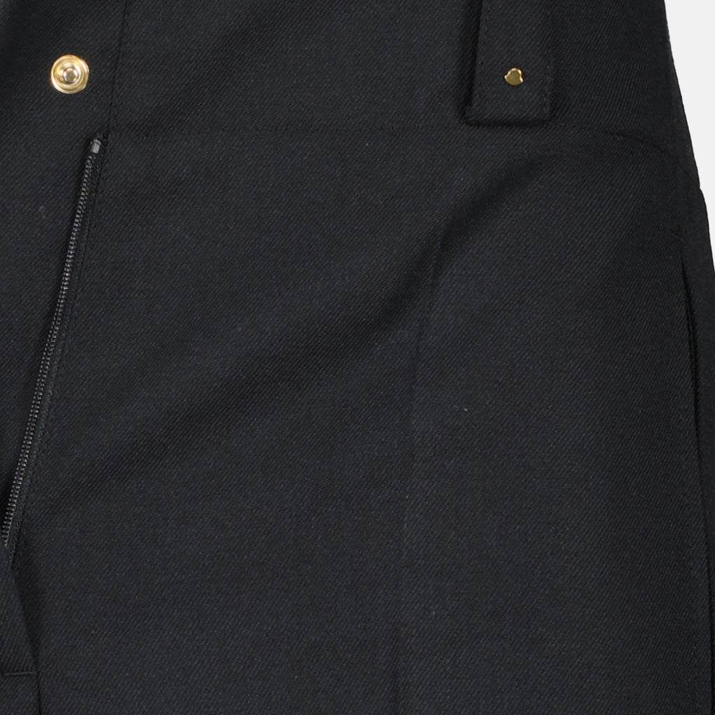 Pantalons Pantalon noir Moncler Noir Femme