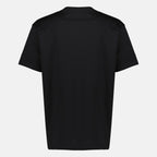 Immagine dell'articolo T-shirt nera con ricamo Book Cover in cotone del marchio Dior per Uomo - Stagione Primavera-Estate 2026 - Vista Posteriore