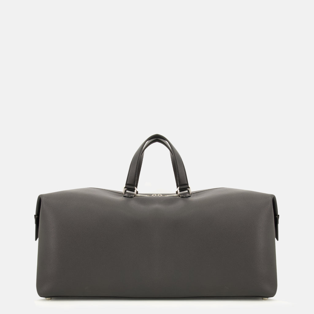 Sacs de sport et voyage Borsa da Viaggio Fendi Lui 55 in Pelle Nera Fendi Gris Femme