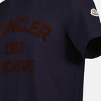 T-shirts T-shirt imprimé Moncler Bleu foncé Homme