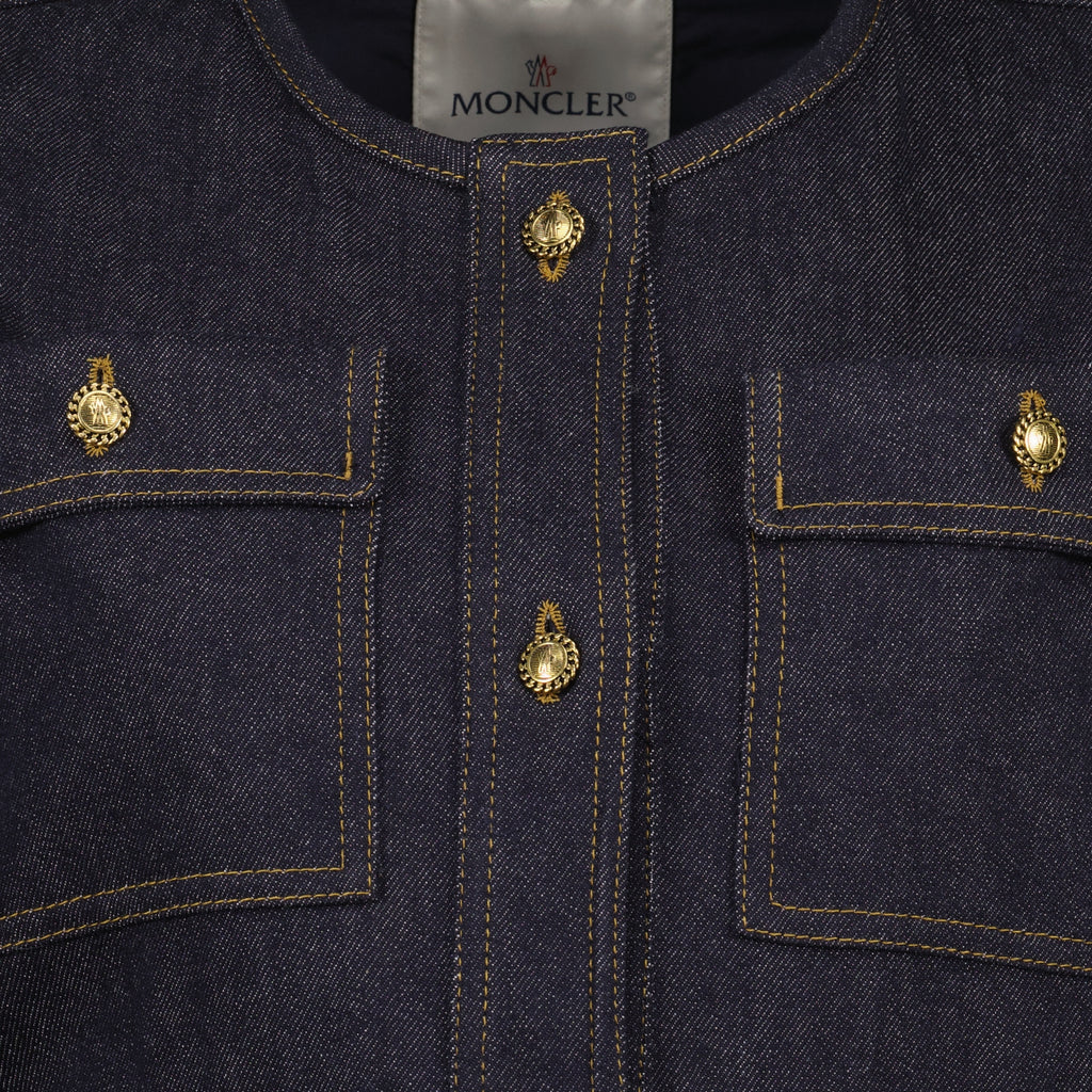 Vestes Veste en jean Tencin Moncler Bleu foncé Femme