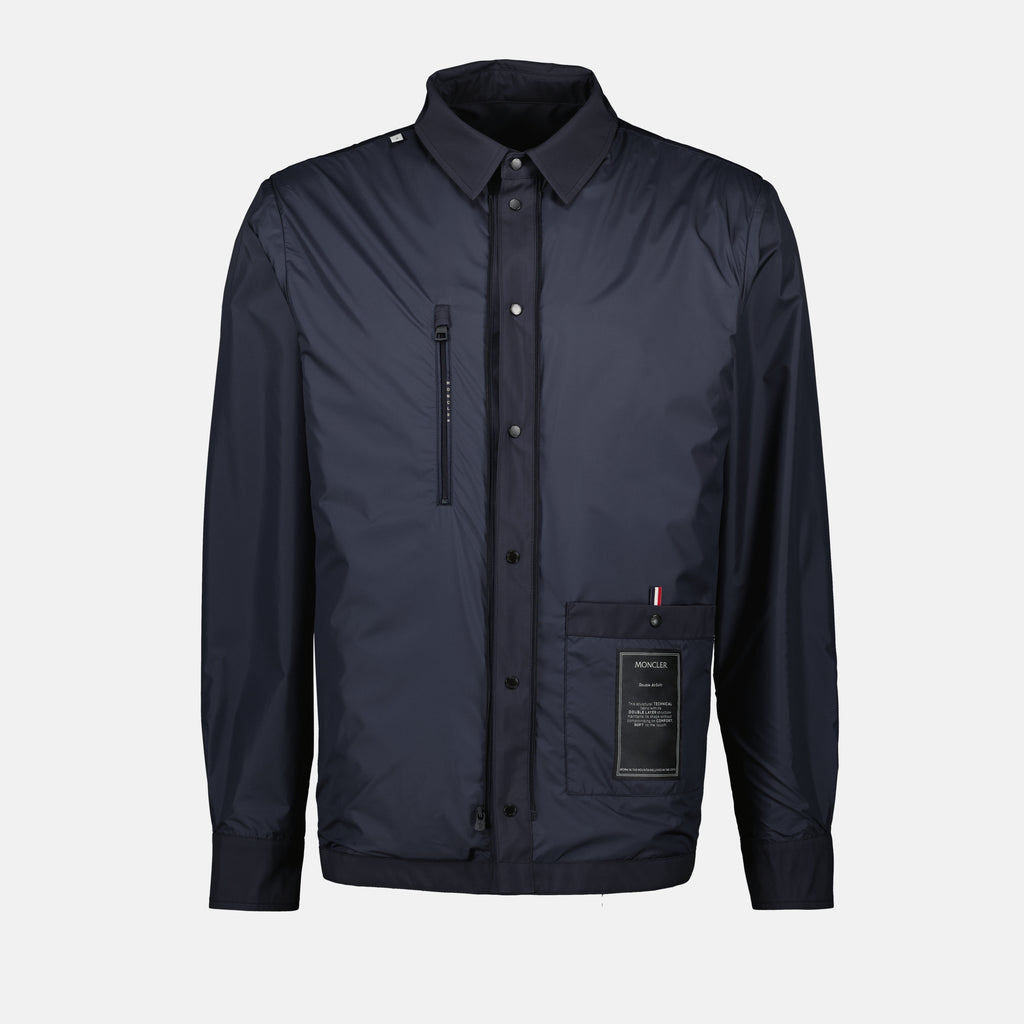 Chaquetas Cortavientos Multi-capa Charve Moncler azul oscuro Homme