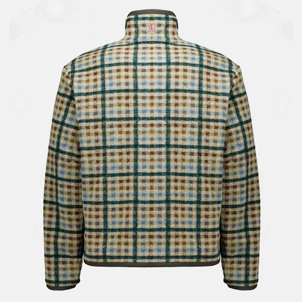 Vestes Veste zippée réversible en teddy Moncler Grenoble Vert Homme