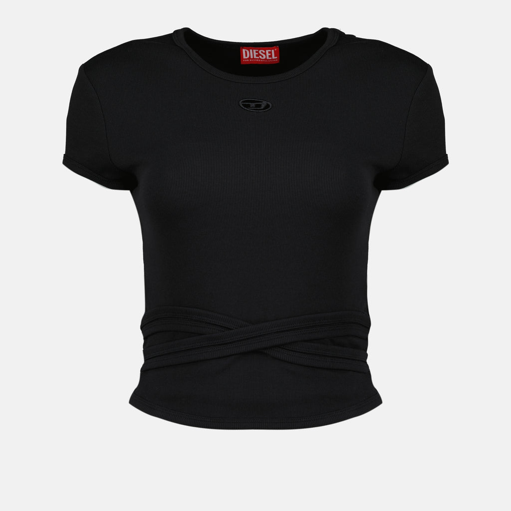 Imagen del artículo Top T-Bunny tail negro de la marca Diesel para Mujer - Temporada Primavera-Verano 2026 - Vista frontal