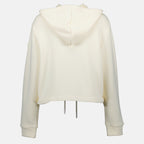 Vestes Giacca in Cotone con Zip Moncler Blanc Femme