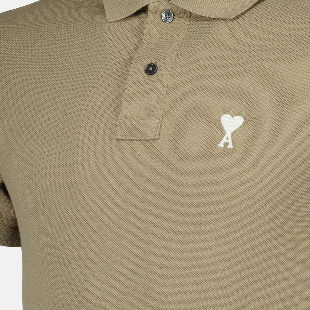 Polo shirts Polo Ami de coeur Ami PARIS Beige Homme