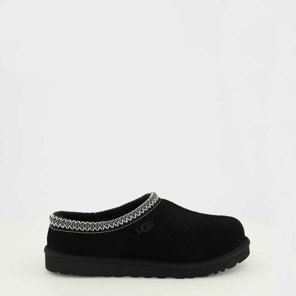 Image of the Ugg Men's Tasman II black mules - Spring-Summer 2026 season - Right side view