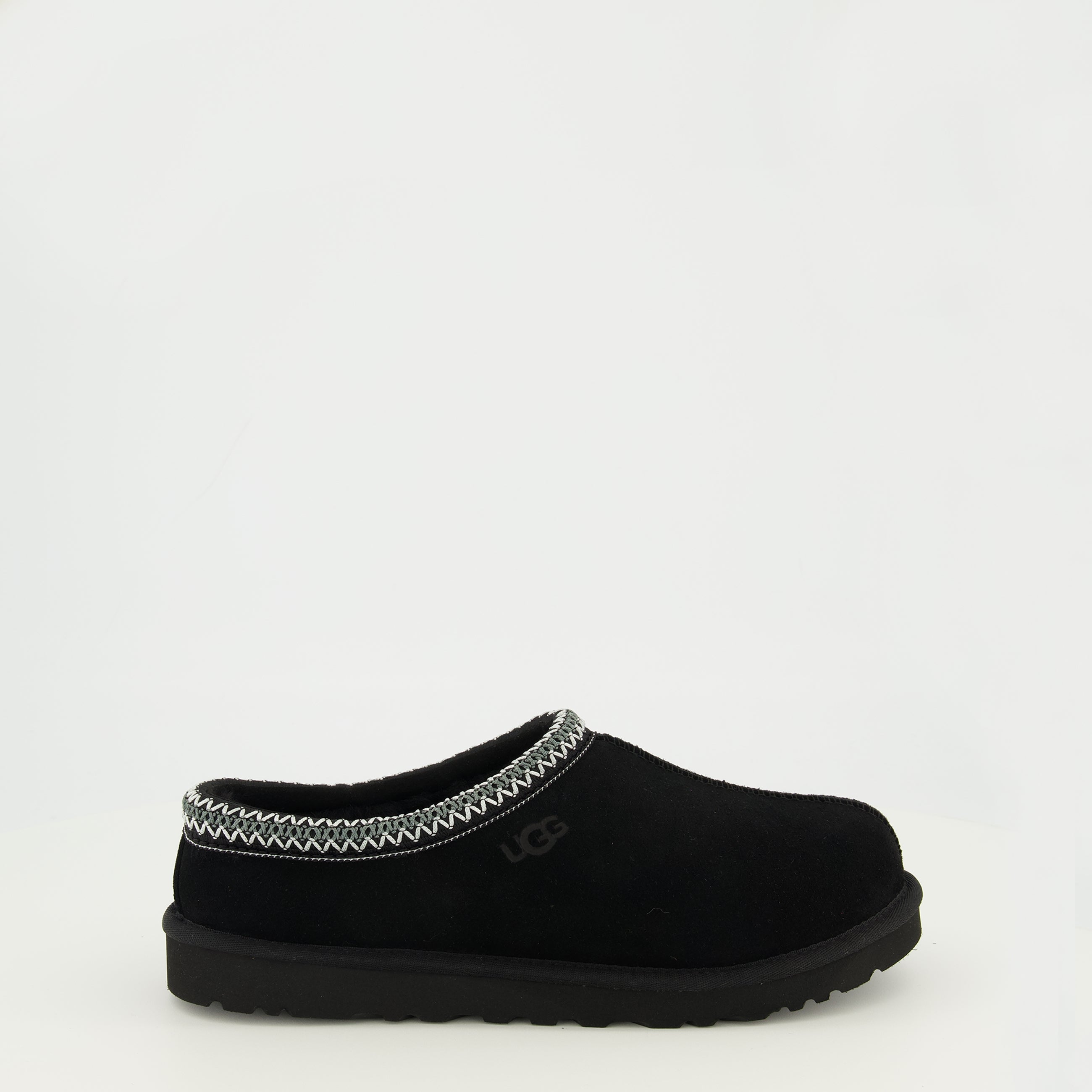 Image de l'article Mules Tasman II noir de la marque Ugg pour Homme - Saison Printemps-Été 2026 - Vue latérale droite