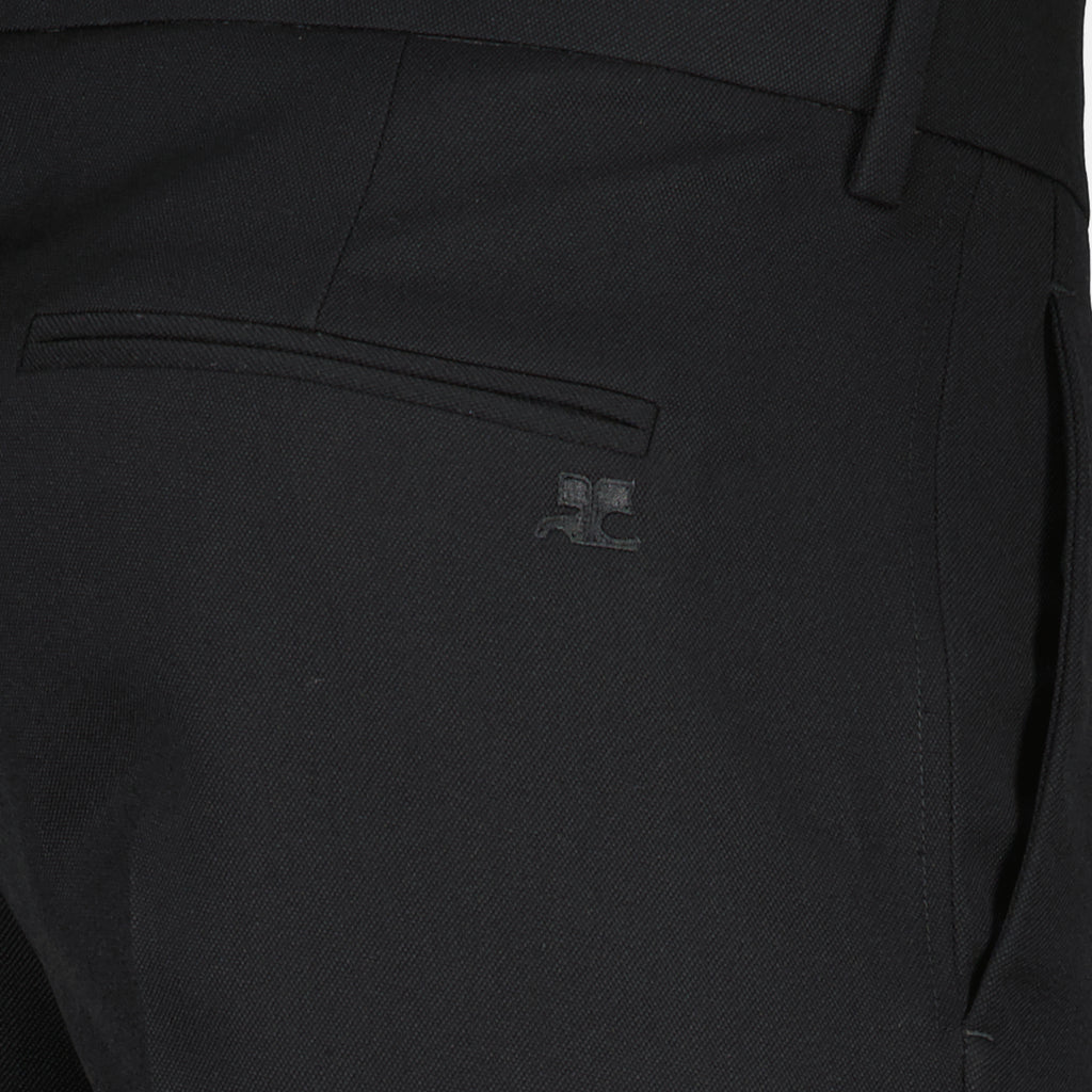 Pantalones Pantalones de Lana Courrèges Negro Hombres