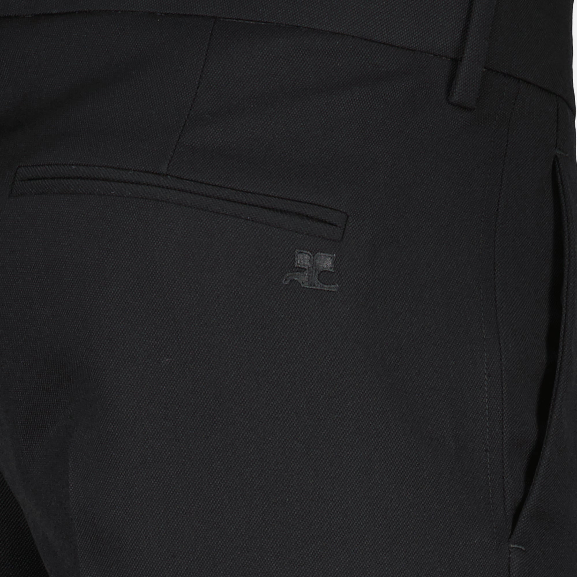 ズボン ウールパンツ Courrèges ブラック メンズ