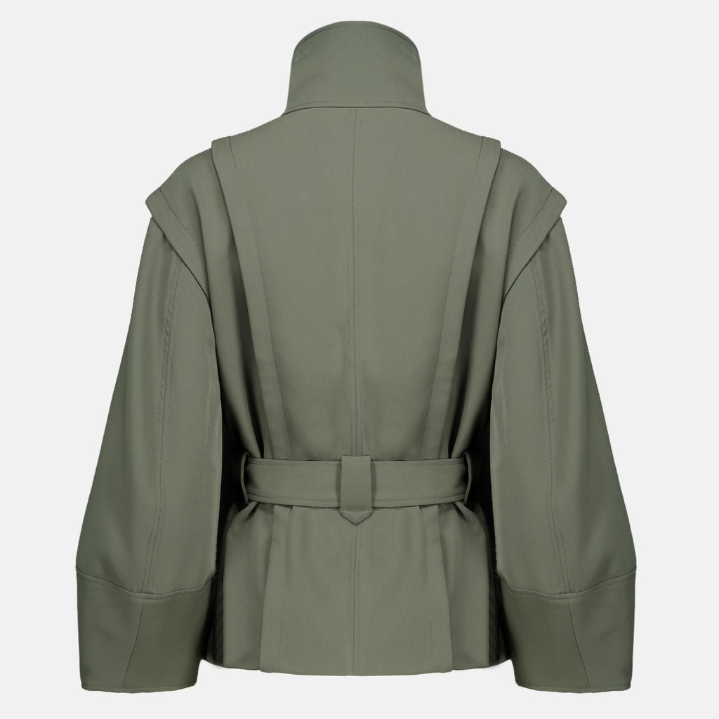 Vestes Veste Virelle kaki Christopher Esber Vert Femme