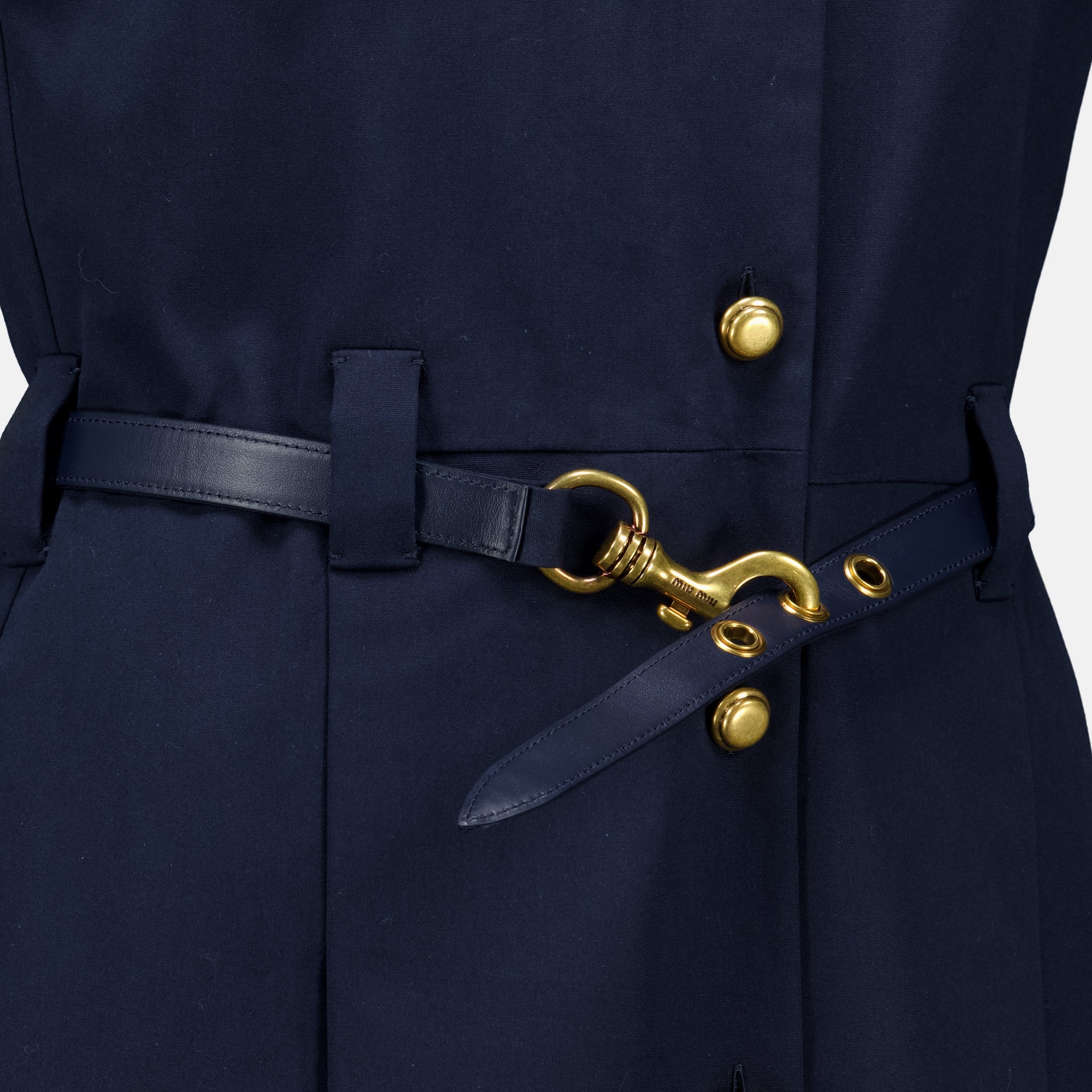 Robes Navy Blau Kurzes Kleid Miu Miu Bleu foncé Femme