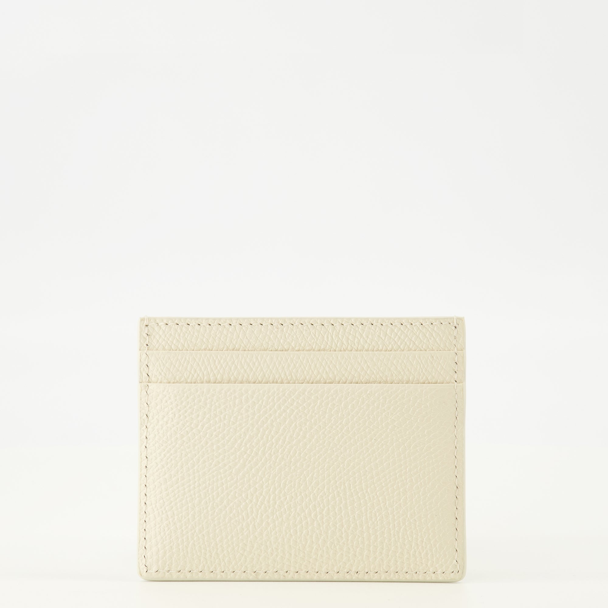 Petite maroquinerie Porte-cartes VLogo en cuir beige Valentino Garavani Beige Femme