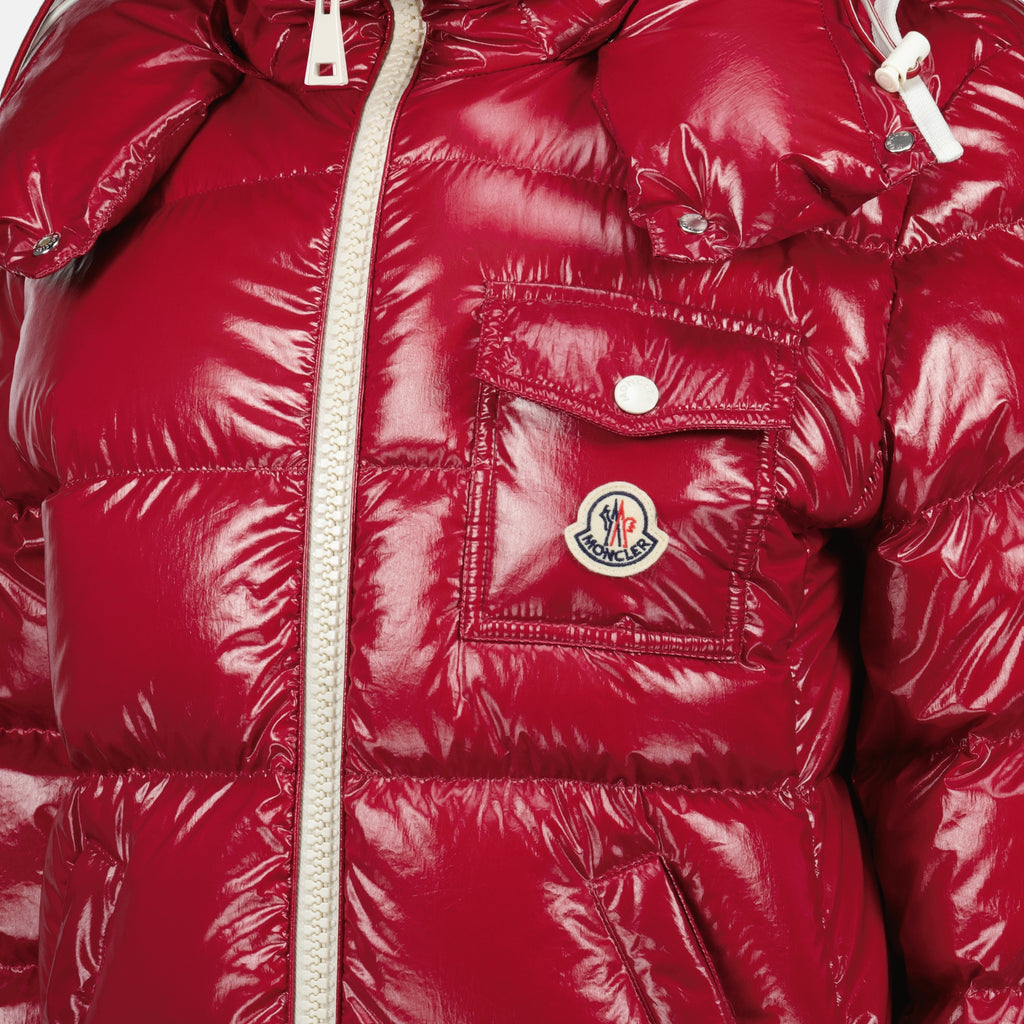 Immagine dell'articolo Doudoune Andro rossa del marchio Moncler per Donna - Stagione Primavera-Estate 2026 - Vista Dettagliata 1
