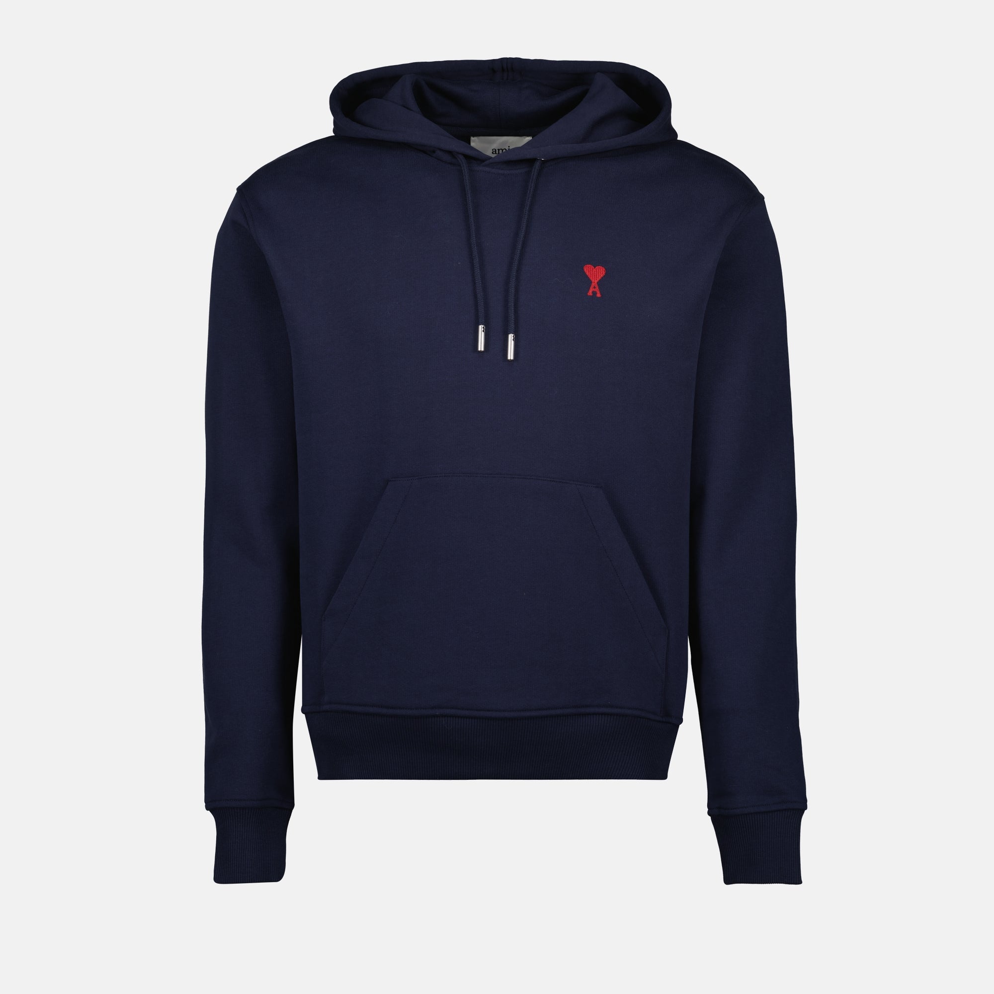 Sweatshirts Sweat à capuche Ami de coeur Ami PARIS Bleu foncé Unisexe